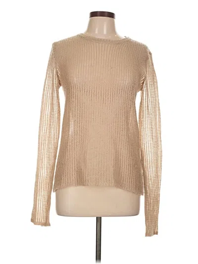 Pre-owned Love Stitch Long Sleeve Turtleneck In Brown