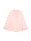 Love Stories Blanca Pajama Top In Pink