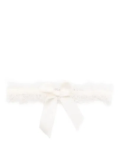 Love Stories Bridal Garter In Neutrals