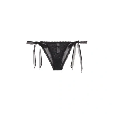 Love Stories Culotte Avec Noeuds In Black