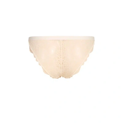 Love Stories Culotte Échancrée En Dentelle In Neutral