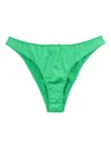 Love Stories Firecraker Lacing-detail Briefs In Green