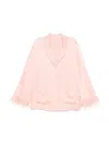 Love Stories Blanca Pajama Top In Coral Coral