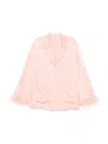 Love Stories Blanca Pajama Top In Coral Coral