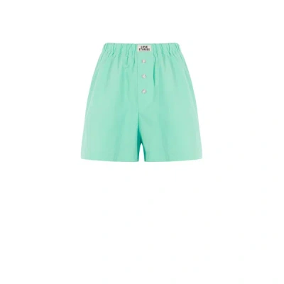 Love Stories James Cotton Boxer Shorts In Metallic