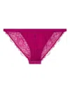 Love Stories Lace-trimmed Briefs In Pink