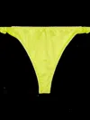 Love Stories Lily Frill-back Thong In Green
