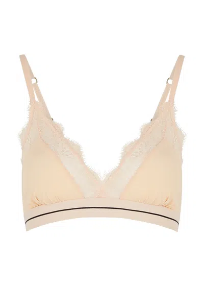 Love Stories Love Lace Almond Soft-cup Bra In Cream