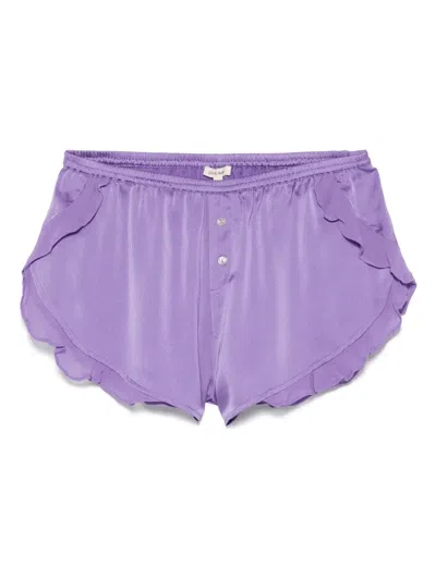 Love Stories Mae Pajama Bottoms In Purple