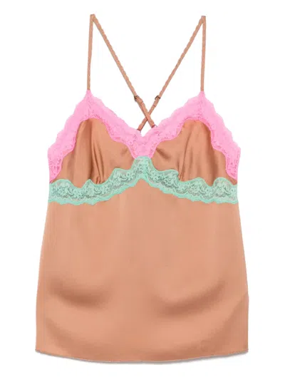 Love Stories Pandora Top In Brown