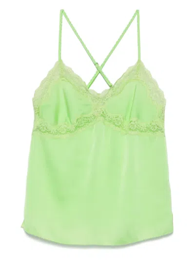 Love Stories Pandora Top In Grn Green