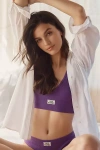 Love Stories Posey Knit Bralette In Purple