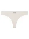 Love Stories Ribbed Thong In Neutral