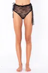 Love Stories Slip In Pizzo In Nero