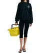 Love Stories Sloane Sweatshirt In Black In Black