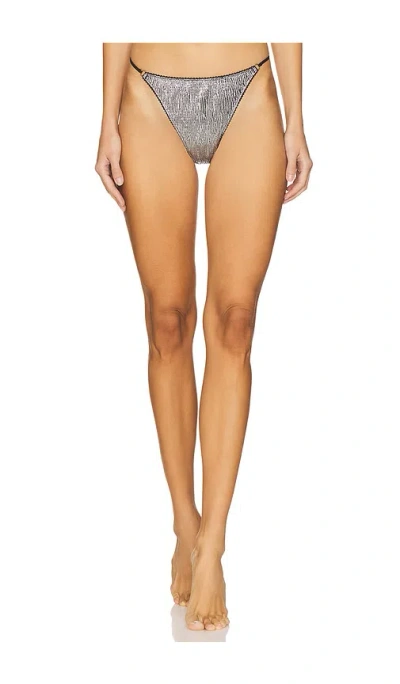 Love Stories Spice Thong In Silver