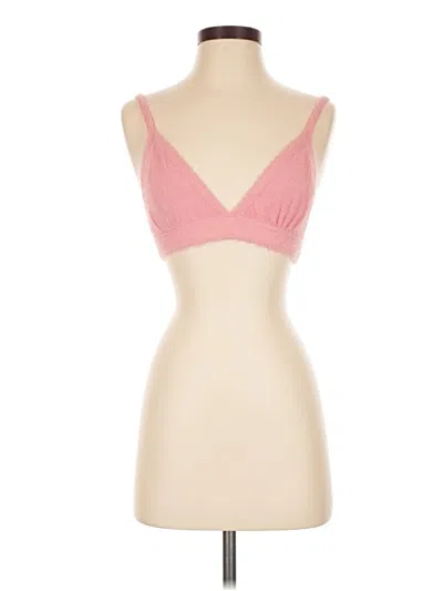 Love Stories Tank Top Pink Sweetheart Neckline Tops