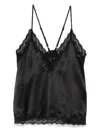Love Stories Tops In Black Black