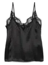 Love Stories Pip Top In Black Black