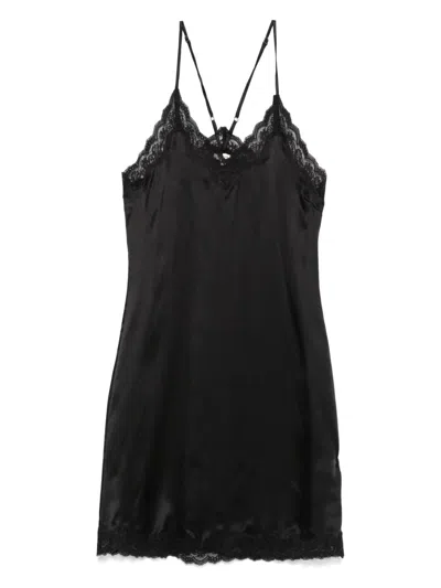 Love Stories Willow Slip Dress In Black