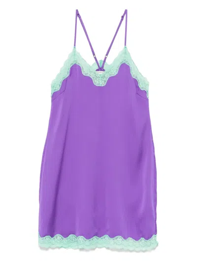 Love Stories Willow Slip Dress In Purple