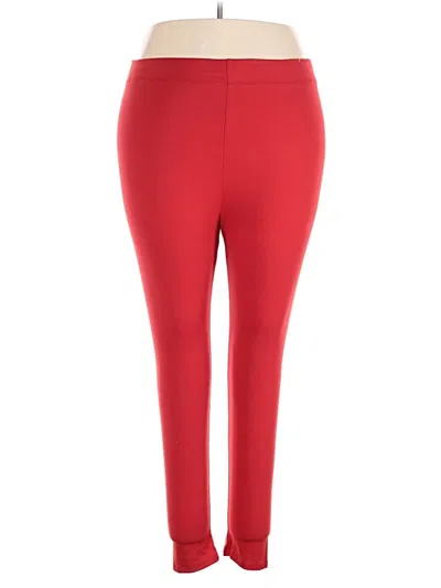 Pre-owned Love Streak Active Pants In Red