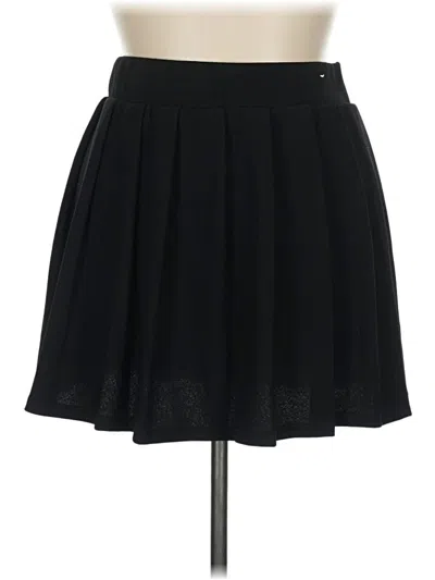 Pre-owned Love Streak Casual Skirt In Black