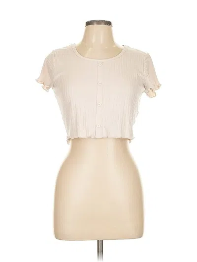 Pre-owned Love Streak Short Sleeve T-shirt In White