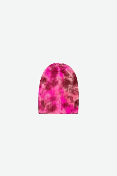 Love Tanjane Women's Max Wool Rib Beanie In Pink Coco In Multi