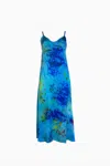 Love Tanjane Women's Silk Fanny Dress In Riviera In Multi