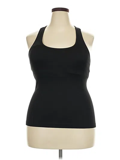Pre-owned Love Tank Top Black Halter Neckline Tops