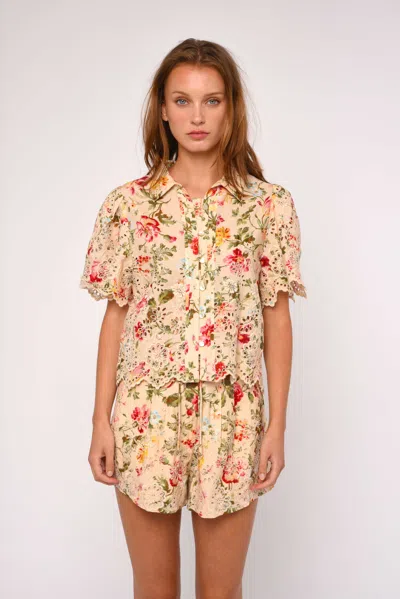 Love The Label Abigail Top In Multi