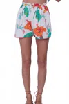 Love The Label Amelia Shorts In Multi In Multi