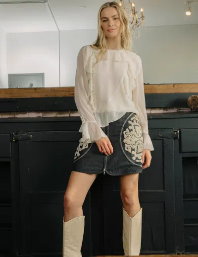 Love The Label Ayla Skirt In Multi