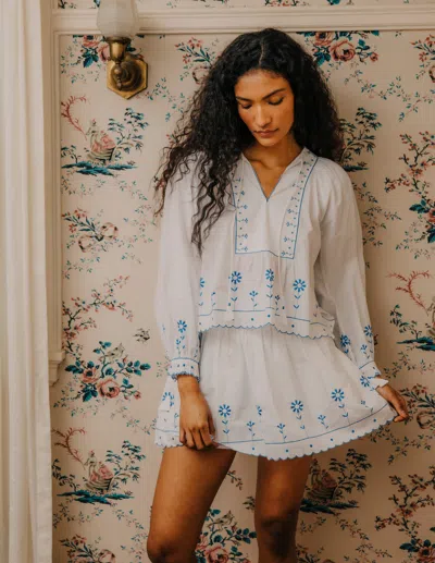 Love The Label Bessie Skirt In White