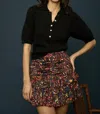 Love The Label Button-down Collar Sweater In Black