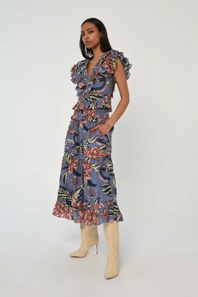 Love The Label Carmella Top In Blue