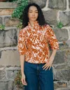 Love The Label Carolina Top In Brown