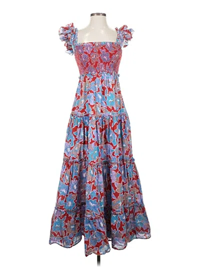 Pre-owned Love The Label Casual Dress In Blue