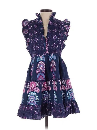 Pre-owned Love The Label Casual Dress In Blue