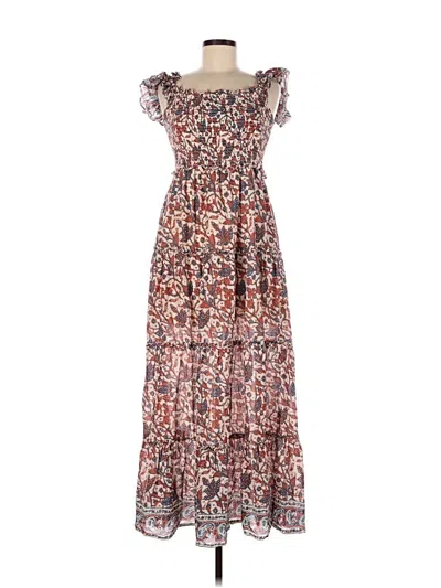Pre-owned Love The Label Casual Dress In Brown