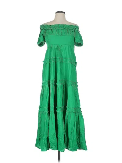 Pre-owned Love The Label Casual Dress In Green