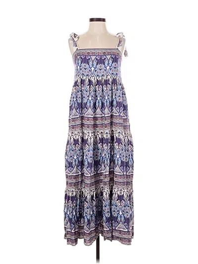 Pre-owned Love The Label Casual Dress In Purple