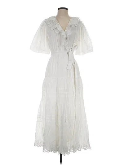 Pre-owned Love The Label Casual Dress In White