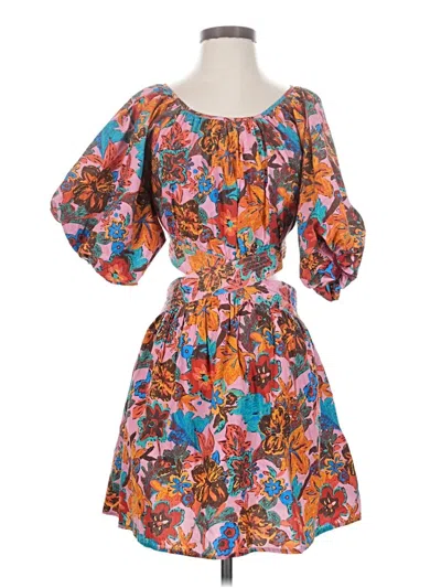 Pre-owned Love The Label Cocktail Dress In Orange