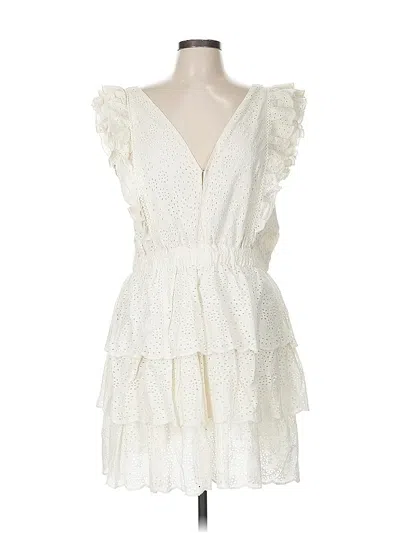 Pre-owned Love The Label Cocktail Dress In White