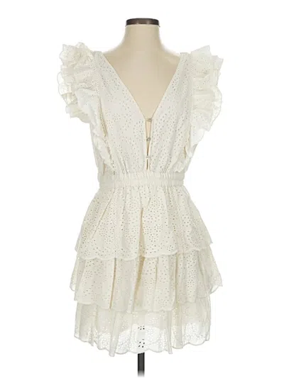 Pre-owned Love The Label Cocktail Dress In White