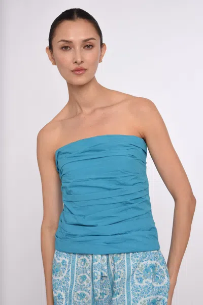 Love The Label Coryn Top In Blue