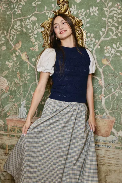 Love The Label Danni Tee In Gray