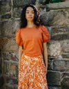 Love The Label Dylan Tee In Orange